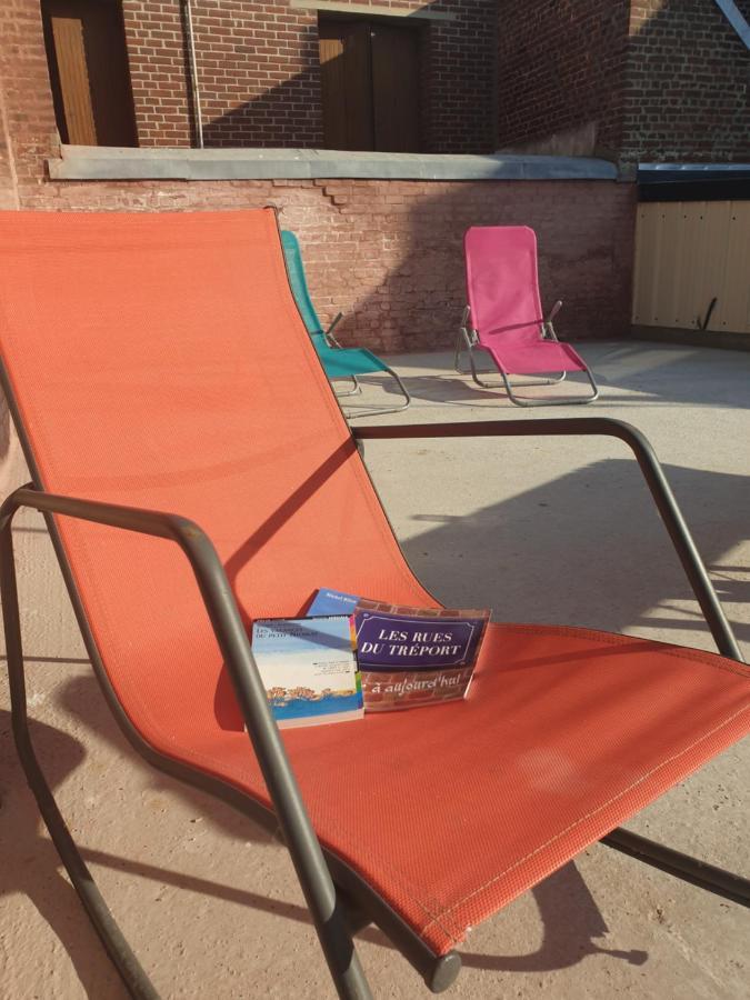 Notre Nid - Grande Terrasse Privee En Bord De Mer, Au Coeur Du Quartier Historique Du Treport ! Wifi Le Tréport Eksteriør billede